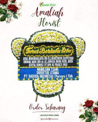 Papan Bunga Duka di Padang Sidempuan