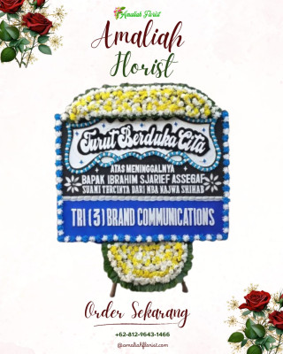 Papan Bunga Duka di Padang Sidempuan