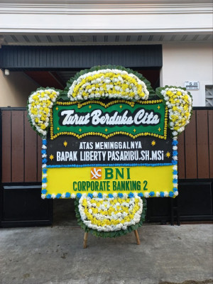 Papan Bunga Duka di Padang Sidempuan